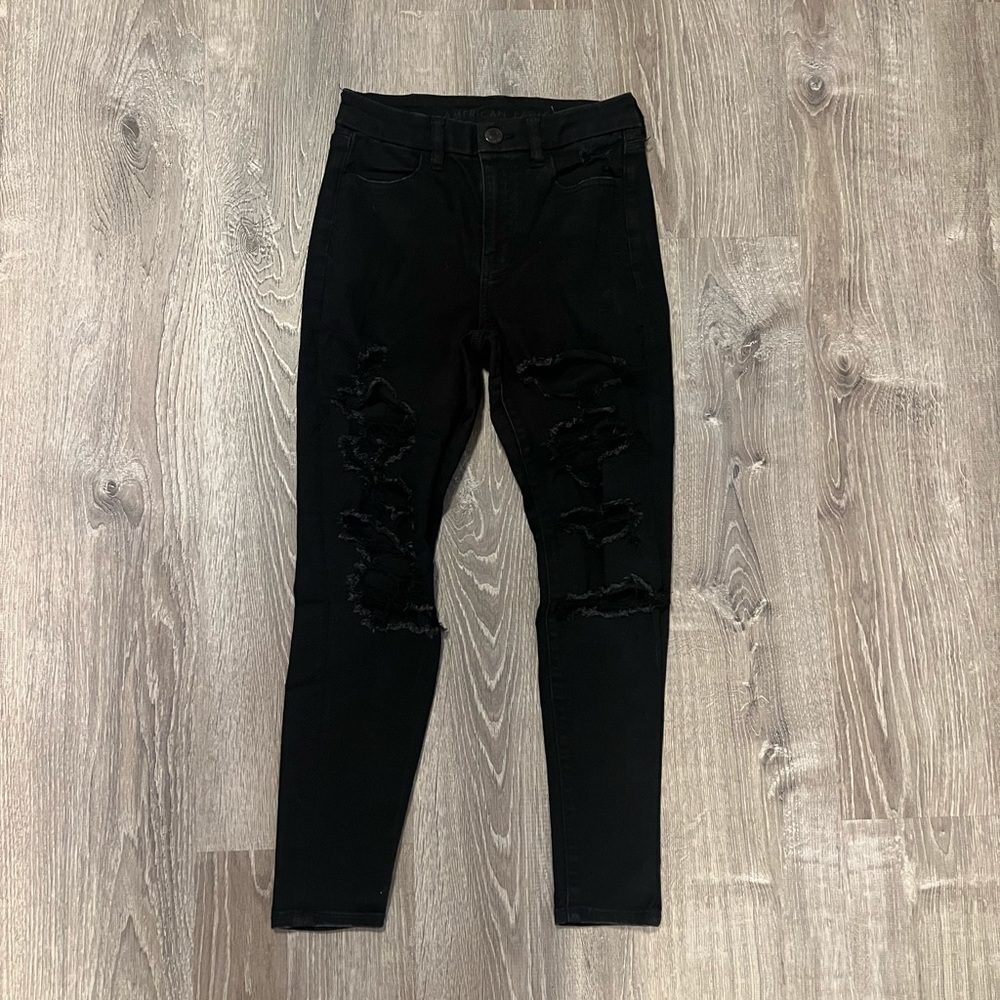 Black American Eagle Jeans